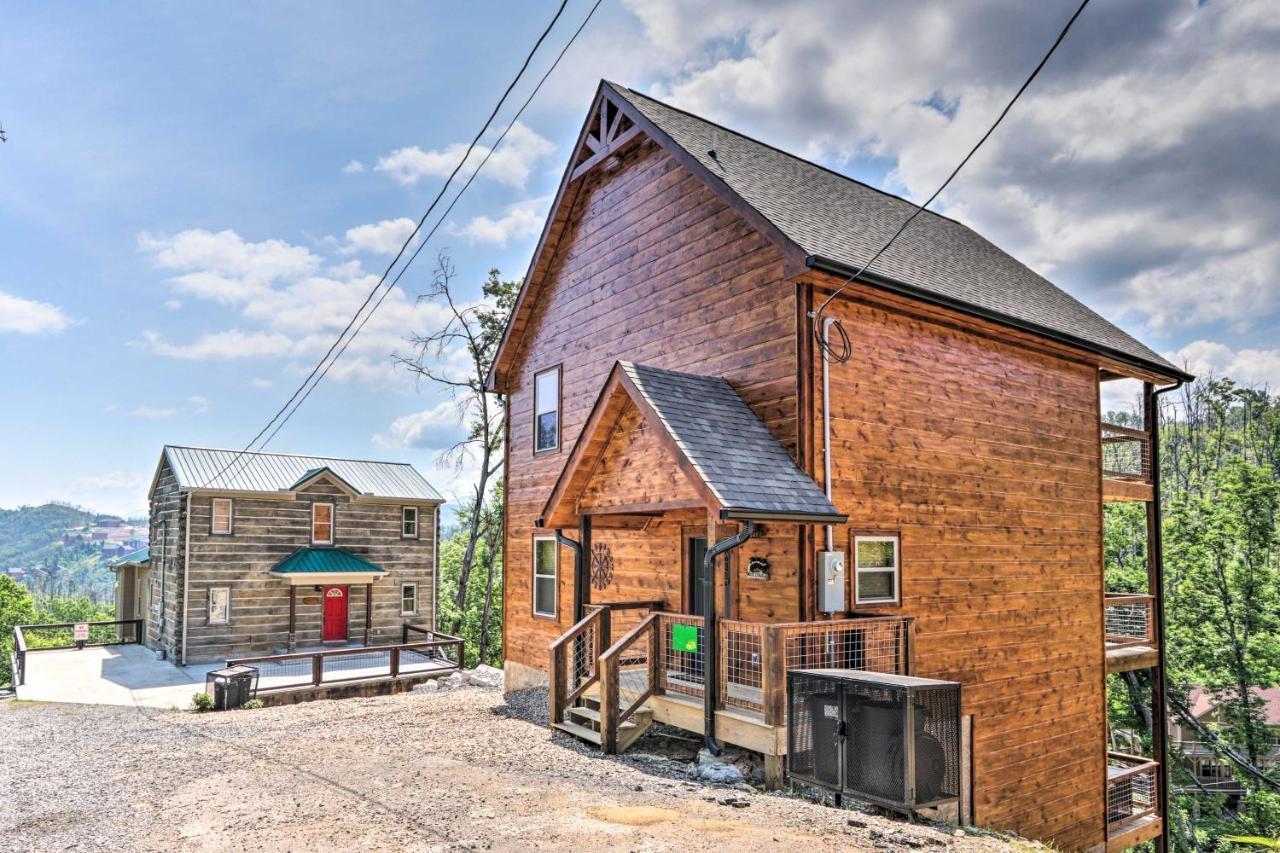 Modern Cabin With Hot Tub And Game Room In Gatlinburg! Exterior foto